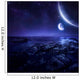 Nearby Planets Hover over Wall Decal