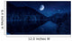 Moon Rising over Tranquil Wall Decal Design 4