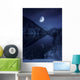 Moon Rising over Tranquil Wall Decal Design 3