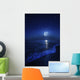 Tranquil Ocean Night Wall Decal