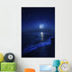 Tranquil Ocean Night Wall Decal