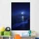Tranquil Ocean Night Wall Decal