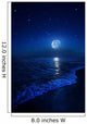Tranquil Ocean Night Wall Decal