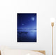 Tranquil Lake against Starry Wall Decal Design 3