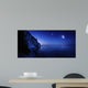 Moon Rising over Tranquil Wall Decal Design 2
