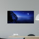 Moon Rising over Tranquil Wall Decal Design 2
