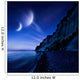 Two Planets Hover over Wall Decal