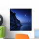Moon Rising over Tranquil Wall Decal Design 1
