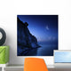 Moon Rising over Tranquil Wall Decal Design 1