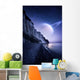 Saturn-like Planet Hovers over Wall Decal