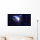 Two planets in outer space. Wall Mural