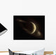 Planet Saturn Outer Space Wall Decal