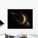 Planet Saturn Outer Space Wall Decal