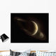Planet Saturn Outer Space Wall Decal