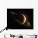 Planet Saturn Outer Space Wall Decal