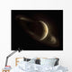 Planet Saturn Outer Space Wall Decal