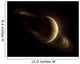 Planet Saturn Outer Space Wall Decal