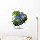 3D Rendering Planet Earth Wall Decal Design 1