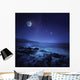 Rocks Seaside against Rising Wall Decal
