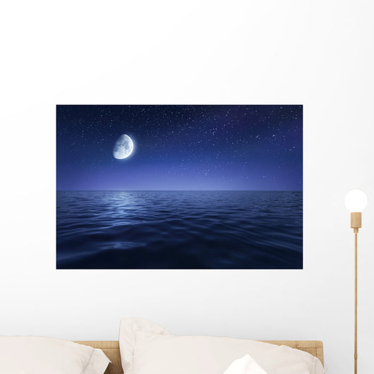 Tranquil Seas against Rising Wall Decal