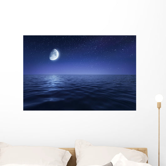 Tranquil Seas against Rising Wall Decal