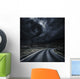 Tornado near Winding Road Wall Decal