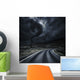 Tornado near Winding Road Wall Decal