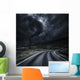 Tornado near Winding Road Wall Decal