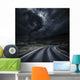 Tornado near Winding Road Wall Decal