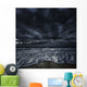 Rough Seaside against Stormy Wall Decal Design 2