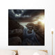Huge Rocks Shore Sea Wall Decal Design 5