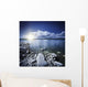 Tranquil Lake and Rocky Wall Decal Design 4