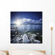 Tranquil Lake and Rocky Wall Decal Design 4