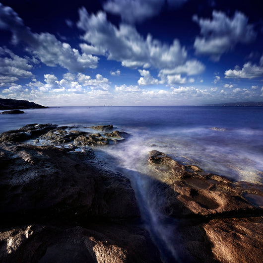 Rocky Shore and Tranquil Wall Decal Design 6