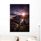 Rocky Shore and Tranquil Wall Decal Design 3