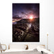 Rocky Shore and Tranquil Wall Decal Design 3