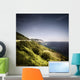 Aerial Sea and Mountains Wall Decal Design 2