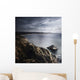 Aerial Sea and Mountains Wall Decal Design 1
