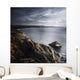 Aerial Sea and Mountains Wall Decal Design 1