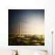 Wind Turbine Field Evening Wall Decal