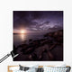 Rocky Shore and Tranquil Wall Decal Design 2