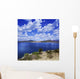 Tranquil Lake against Cloudy Wall Decal