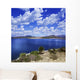 Tranquil Lake against Cloudy Wall Decal