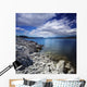 Tranquil Lake and Rocky Wall Decal Design 2