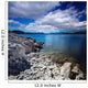 Tranquil Lake and Rocky Wall Decal Design 2