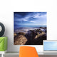 Rocky Shore and Tranquil Wall Decal Design 1