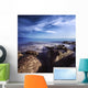Rocky Shore and Tranquil Wall Decal Design 1