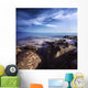 Rocky Shore and Tranquil Wall Decal Design 1