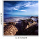 Rocky Shore and Tranquil Wall Decal Design 1