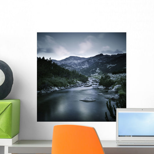 Small River Mountains Pirin Wall Decal